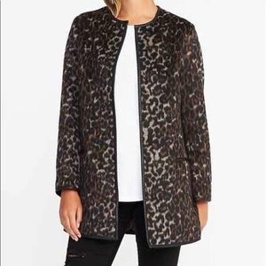 Leopard Print Coat - Old Navy